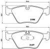 BREMBO P 06 065 Brake Pad Set, disc brake